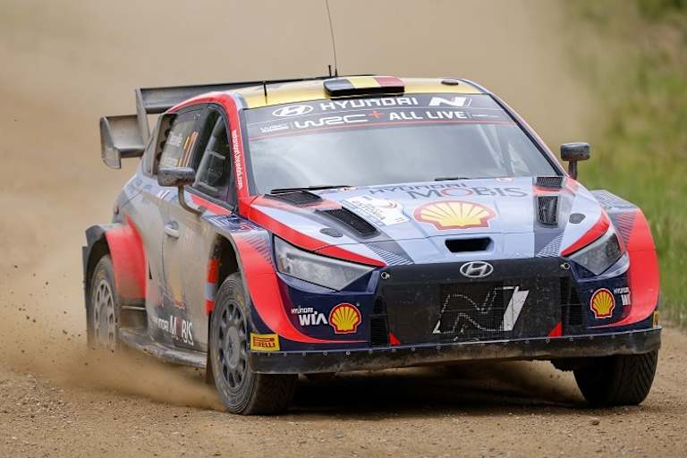 Thierry Neuville in Estland