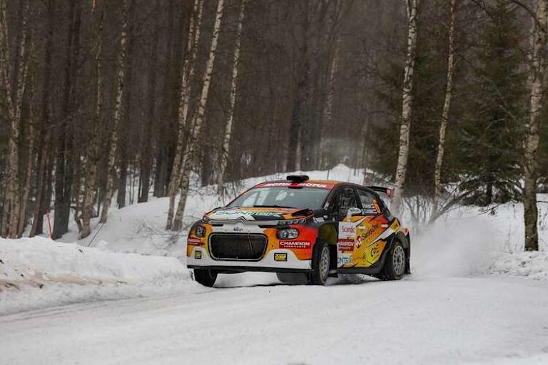 Niclas Grönholm im Citroën C3 