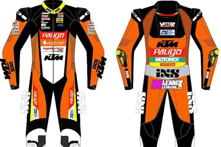 Die Farbe Orange dominiert das Design des sächsischen Teams