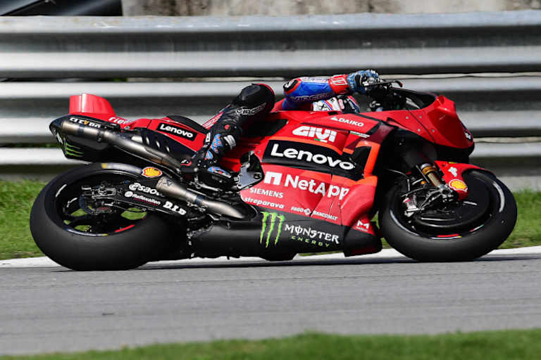 Michele Pirro legte im Finish die schnellste Runde hin