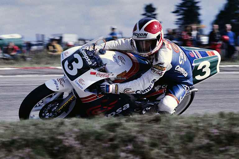 Sito Pons 1988 in Anderstiorp auf der Honda NSR 250