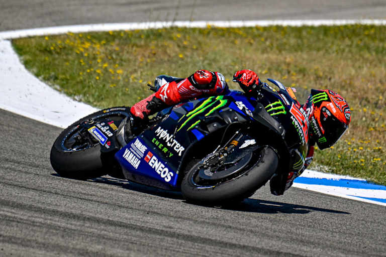 Fabio Quartararo beim Jerez-Test
