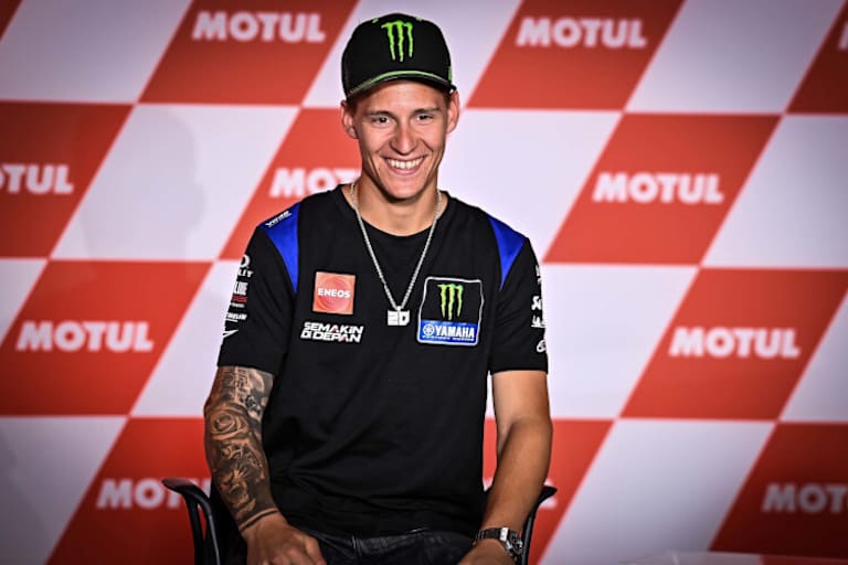 Fabio Quartararo am Donnerstag in Assen