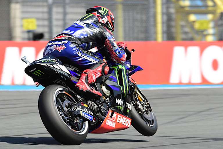 Fabio Quartararo kämpft auch in Assen mit seiner widerspenstigen Yamaha