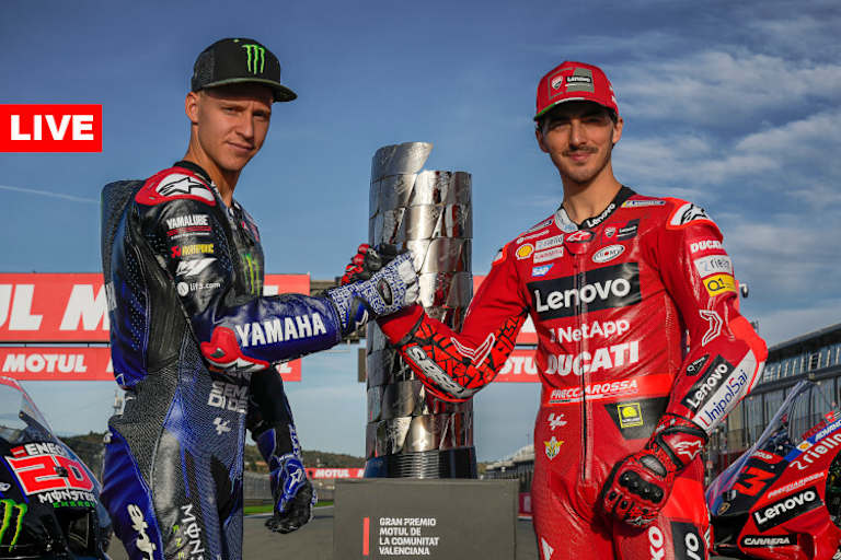 Fabio Quartararo und Pecco Bagnaia: Nur einer bekommt die WM-Trophäe