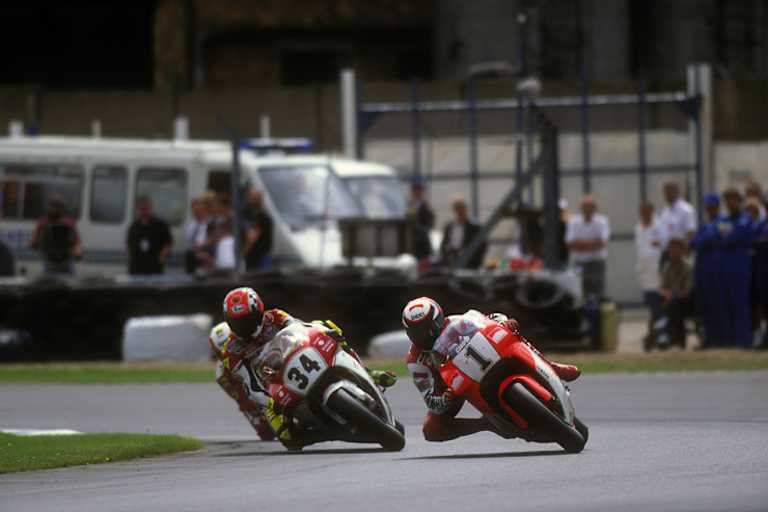 Zwischen Kevin Schwantz und Wayne Rainey herrschte eine erbitterte Rivalität