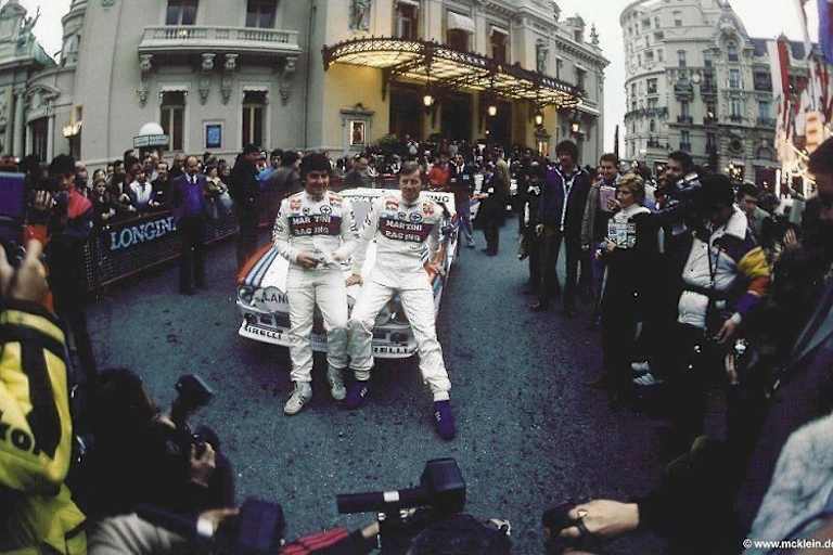 Die Sieger Christian Geistdörfder und Walter Röhrl