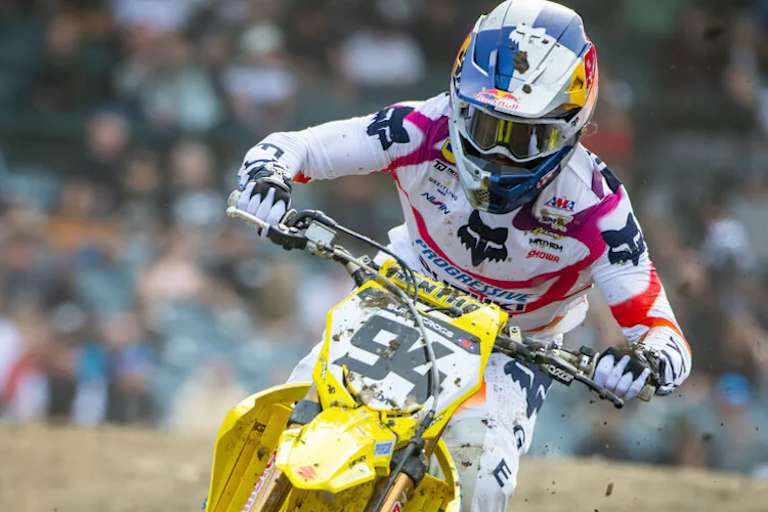 Ken Roczen kam in Anaheim auf Rang 5 ins Ziel