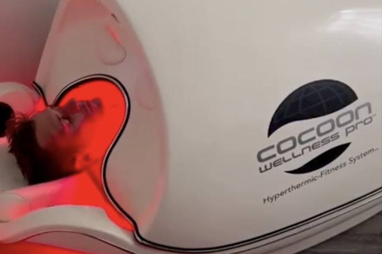 Ken Roczen bei der hyperthermischen Anwendung