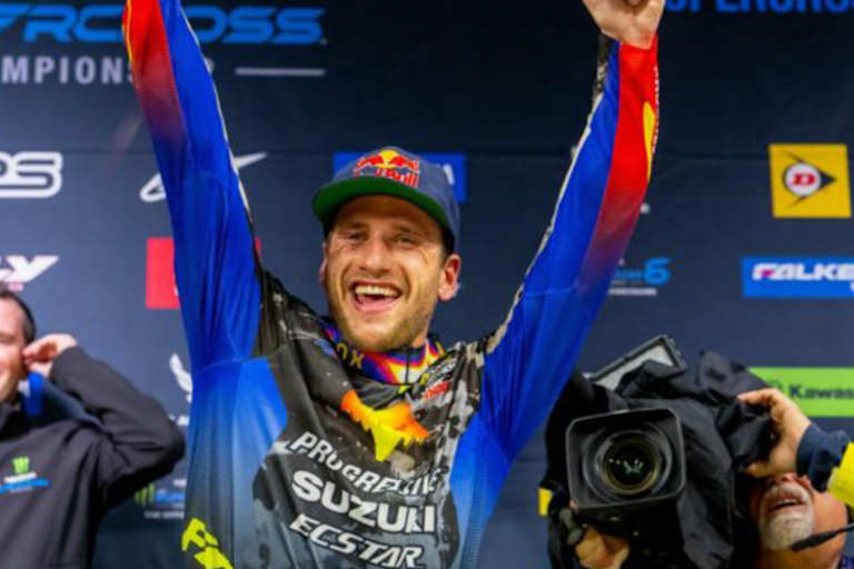 Ken Roczen auf dem Siegerpodium