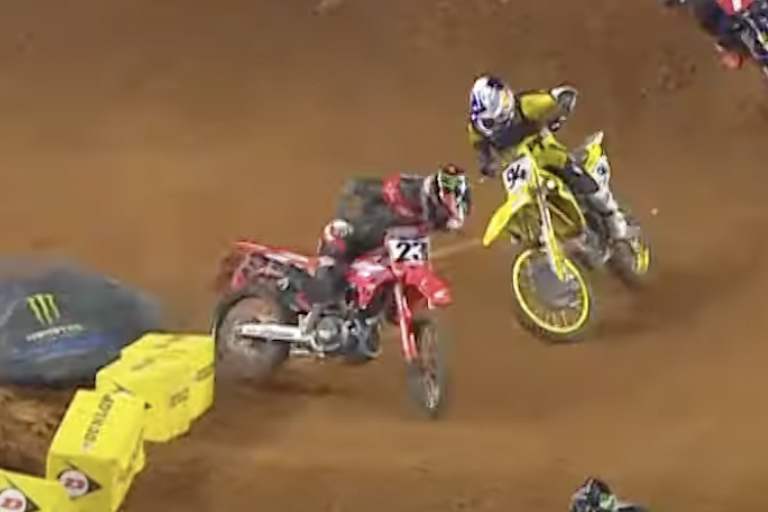 Roczen kollidierte mit Sexton im zweiten Finale