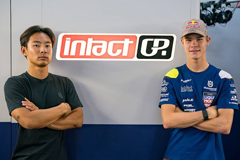 Das neue Liqui-Moly-Husky-Moto3-Team: Tatsuki Suzuki und Collin Veijer