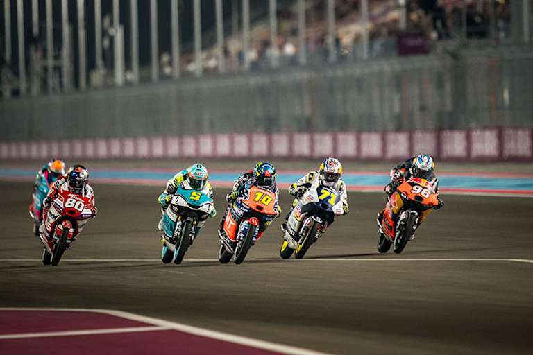 Fünf auf einer Linie: Alonso (80), Masiá (5), Moreira (10), Sasaki (71) und Holgado (96)