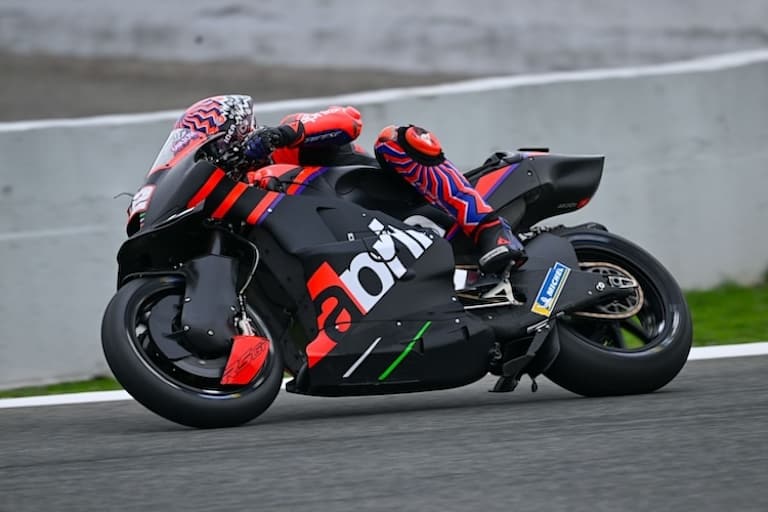 Der Italiener probiert viele neue Teile für 2024 aus