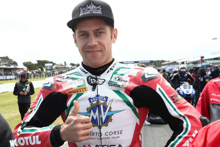 Der einzige Deutsche in der Supersport-WM: Marcel Schrötter