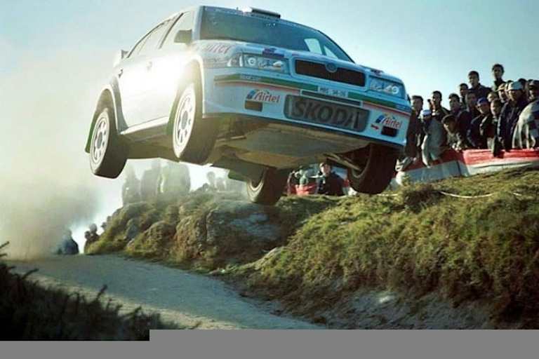 Armin Schwarz bei seinem Rekordsprung