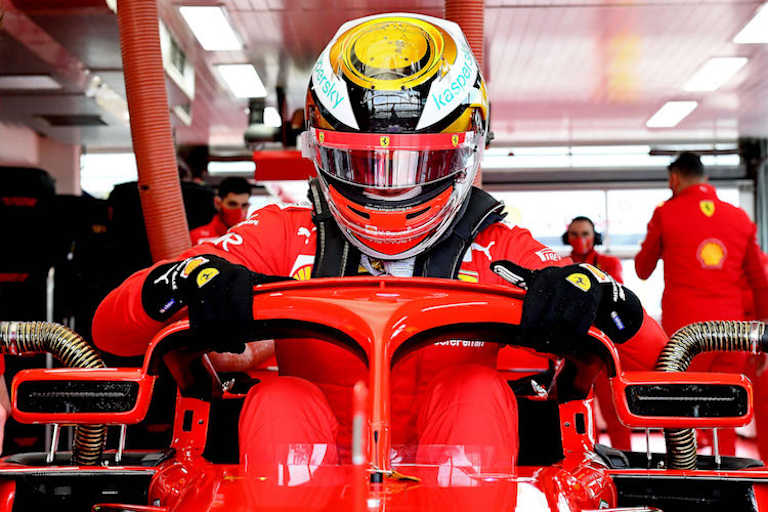 Der St. Petersburger bei einem Test in Fiorano