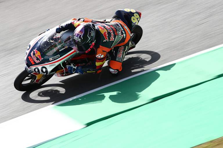 Der Rookies Cup-Gesamtführende: Jose Rueda