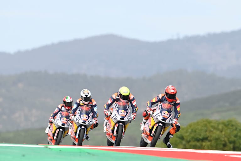 Die Rookies beim Portimão-Test 