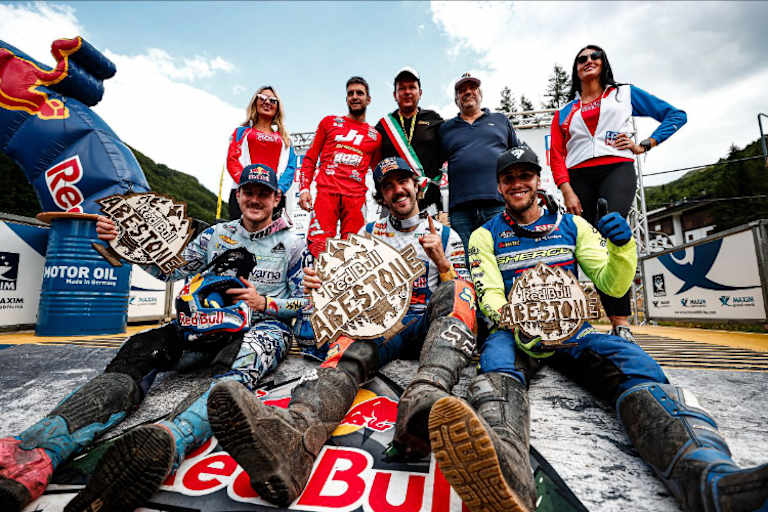 Die Top-3: Billy Bolt, Manuel Lettenbichler und Mario Roman