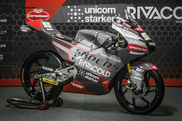 So sieht die Snipers-Honda von Romano Fenati 2023 aus