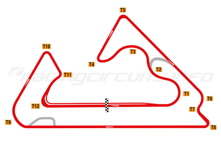 Die 4,495 km lange Piste in Kasachstan bietet ein anspruchsvolles Layout