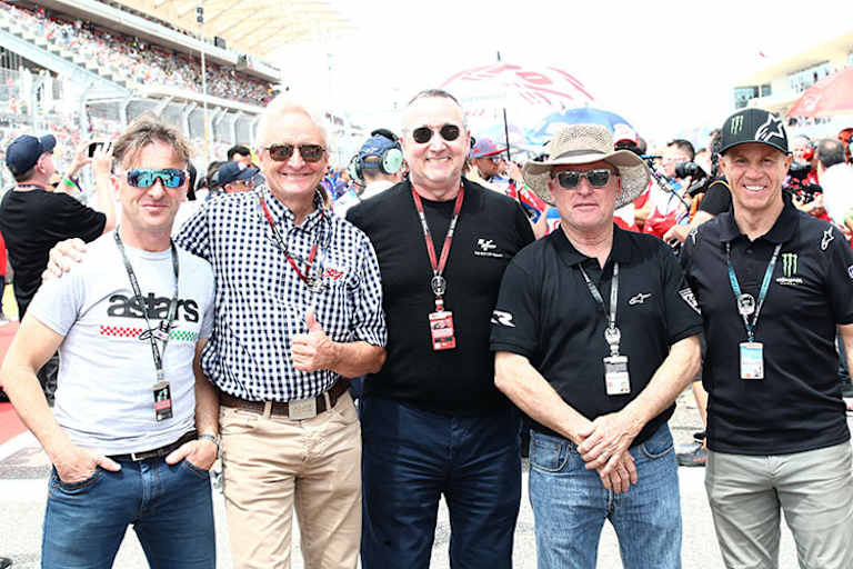 Texas-GP 2022: Die GP-Stars Gramigni, Schwantz, Spencer, Roberts und Mamola 