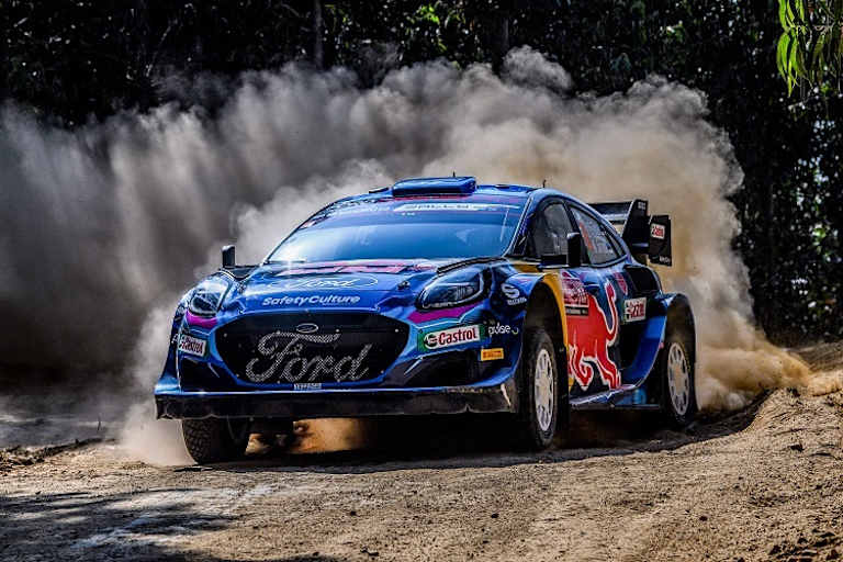 Ott Tänak in Portugal