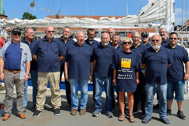 Teil der Helfer aus dem Norden