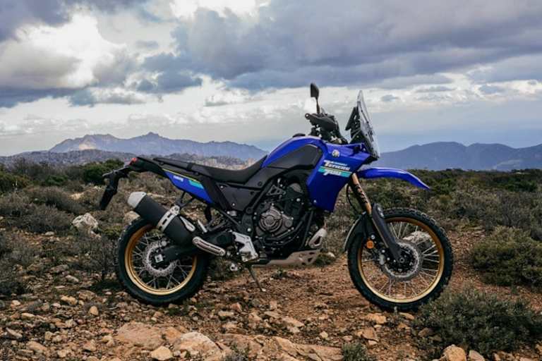 An der 2023er Yamaha Ténéré kann das ABS neu auch nur am Hinterrrad deaktiviert werden