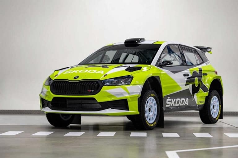 Der Skoda Fabia RS Rally2 von Toksport