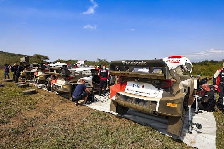 Toyota erzielte in Kenia einen Vierffach-Triumph