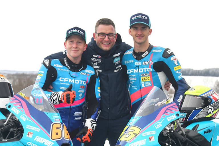 Joel Kelso, Florian Prüstel und Xavi Artigas