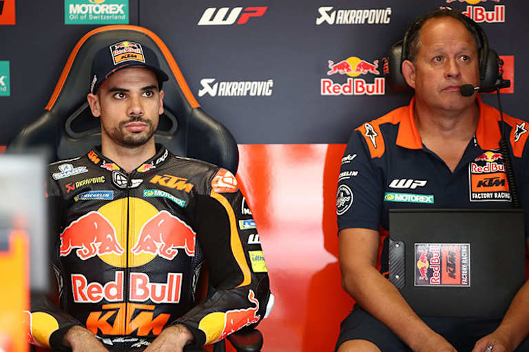 Miguel Oliveira mit Paul Trevathan: Der Neuseeländer betreut künftig wieder Pol Espargaró