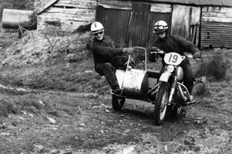 50 Jahre vorher: Die mehrfachen Enduro-Meister Horst und Falk Hartmann in Wales