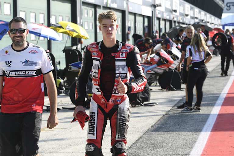 Colin Veijer fährt bei Husqvarna in der Moto3-WM