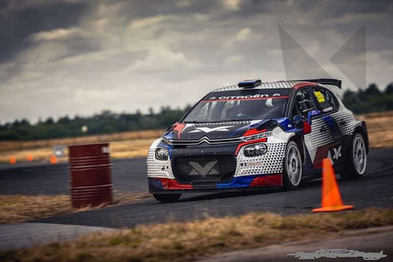 Jos Verstappen im Citroën C3 Rally2