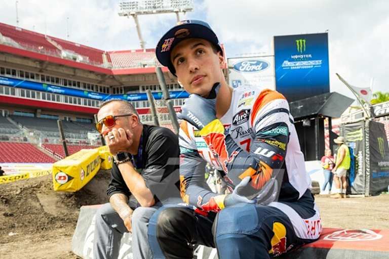 Tom Vialle startet in der 250er Klasse für das KTM-Werksteam