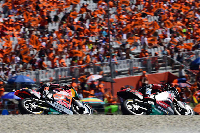 Beim KTM-Heimspiel musste Acosta Vietti den Vortritt lassen