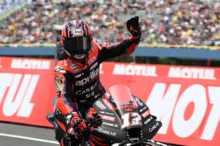 Maverick Viñales: Sturz am Sonntag nach verpatzter Startphase