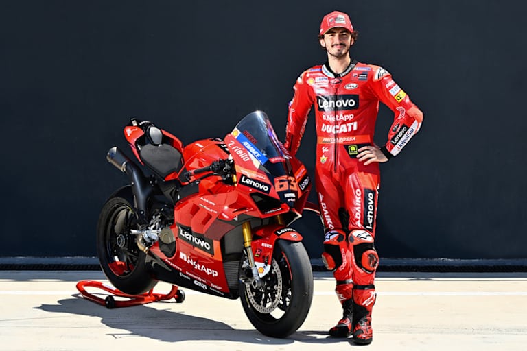 Pecco Bagnaia war der gefeierte Sieger am Samstag in Misano