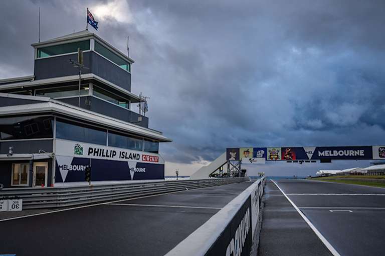 Das sommerliche Wetter auf Phillip Island hat sich verflüchtigt