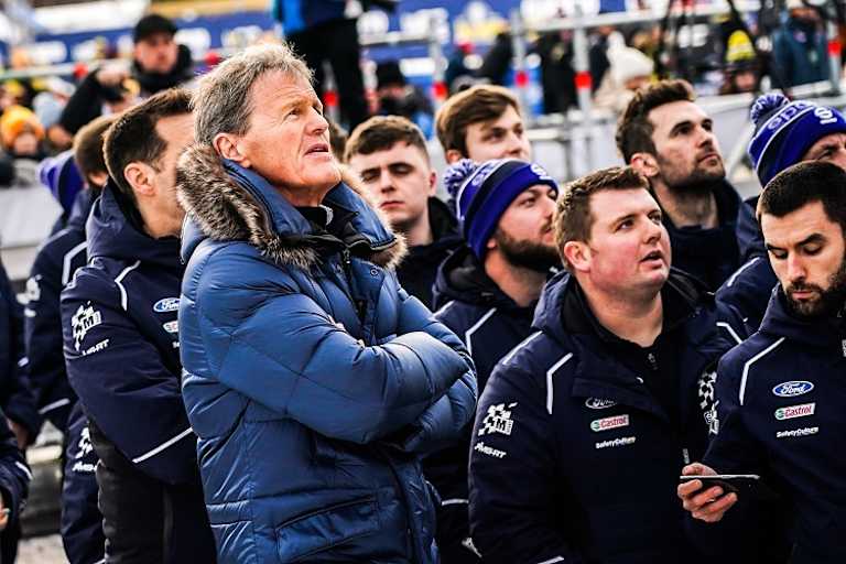 Malcolm Wilson in Schweden