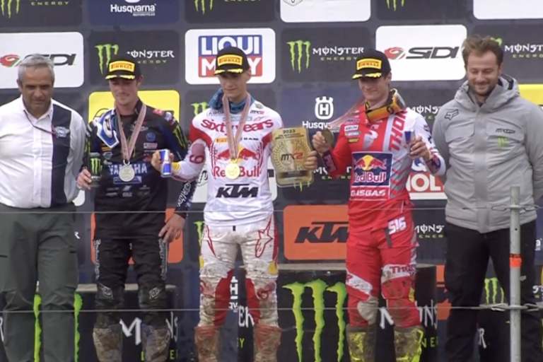 Andrea Adamo wurde MX2-Weltmeister vor Geerts und Längenfelder