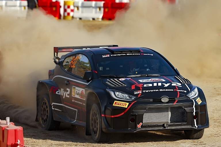 Toyota GR Yaris Rally2 von vorne