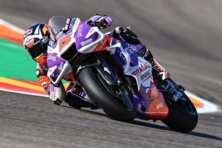 Johann Zarco in Aragon