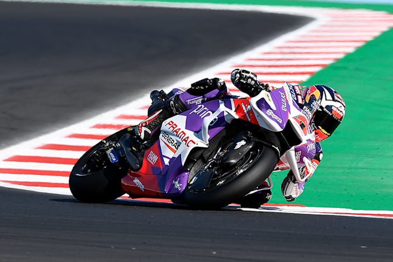 Johann Zarco beim Misano-Test