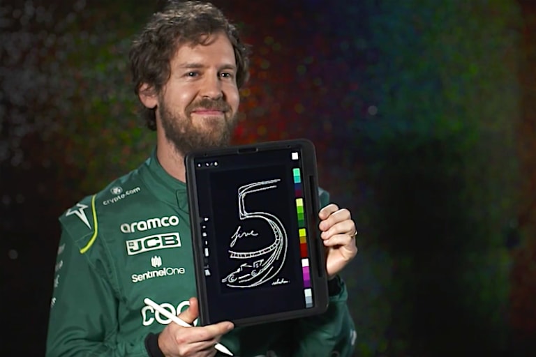 Sebastian Vettel und seine 5
