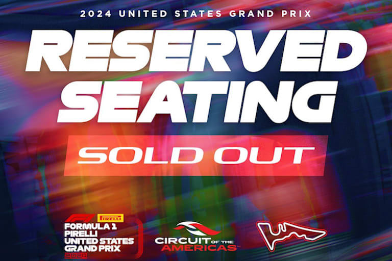 Alle Sitzplätze für den Grand Prix 2024 sind verkauft