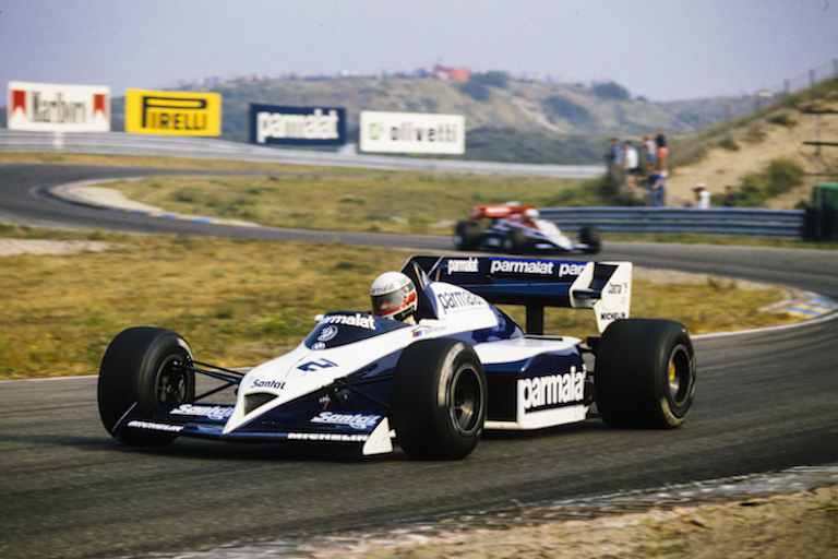Teo Fabi in Zandvoort 1984